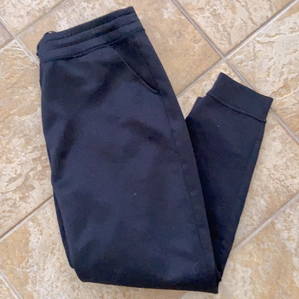 Black jogger sweatpants